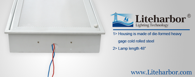 fluorescent light fixture