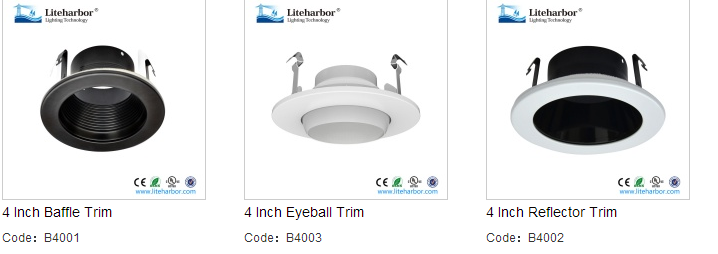Liteharbor Recessed Trims