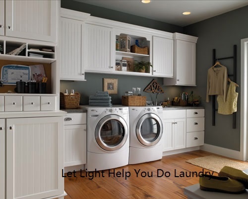 Let Light Help You Do Laundry