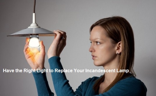 Have the Right Light to Replace Your Incandescent Lamp