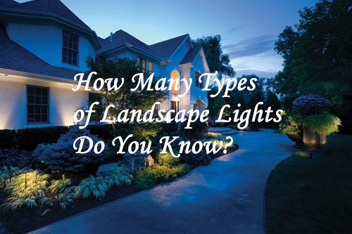 How Many Types of Landscape Lights Do You Know
