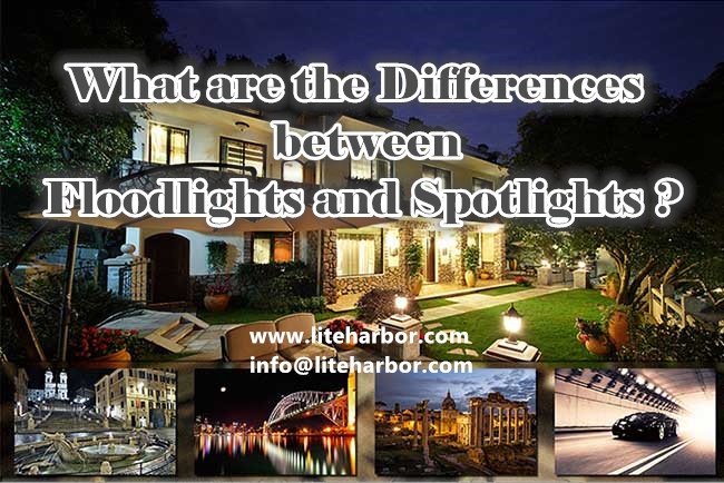 What Are The Differences Between Floodlights And Spotlights