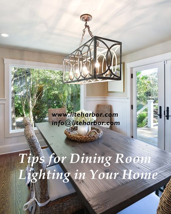 Tips for Dining Room Lighting in Your Home