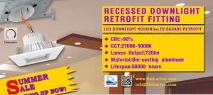 Summer Sales Promotion for China Leading LED Recessed Downlight