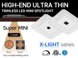 High-end Ultra Thin Trimless LED Mini Spotlight
