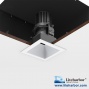 Trimless Square 3.5 inch COB LED Recessed Downlight Kits2