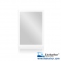 Frameless Fog Resistant Bathroom Illuminated Mirror0
