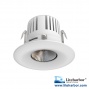 Liteharbor 3 Inch Round Shape COB LED Retrofit Downlight 1