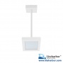 Liteharbor Die-cast Aluminum Square LED Pendant Ceiling Light0