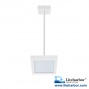 Liteharbor Die-cast Aluminum Square LED Pendant Ceiling Light1