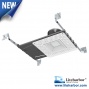 4" New Construction Adjustable Square Commercial Trimmed or Trimless LED Recessed Downlight1