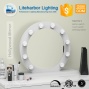 Liteharbor Round Shape Single Side Desktop Hollywood Mirror2