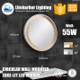 Liteharbor Wall Circular LED Back-lit Mirror Light0