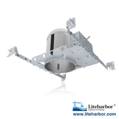 5 Inch New Construction NON-IC Fluorescent Housing