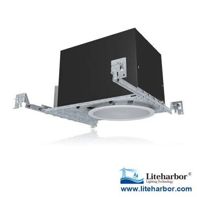 6 inch New Construction IC Airtight Slope COB Recessed Housing