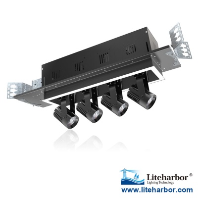 4-Lamp Retractable Multiple Recessed Downlight