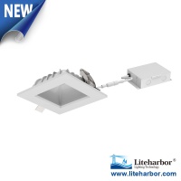 4 inch Square Shape Interior Ceiling LED Recessed Light