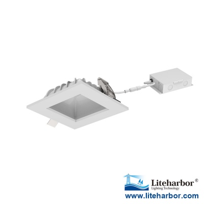 6 inch Square Shape Interior Ceiling LED Recessed Light