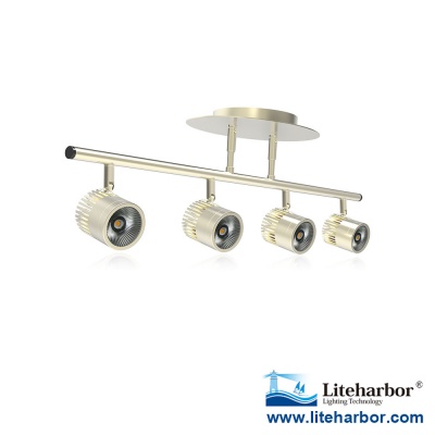 Line Volt. Die-casting Track Light 4 Head