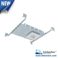 4 inch Square New Construction Interior Ceiling LED Recessed Light