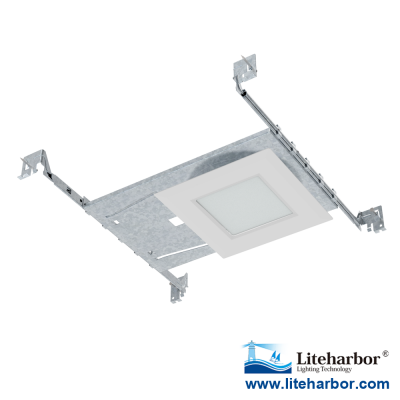 6" New Construction Ultra Slim Square LED Recessed Panel Light