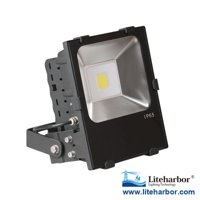 Die Casting Aluminum Scale-Type Heat Sink LED Flood Light 70W