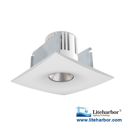 4 Inch Square Shape COB LED Retrofit Trim