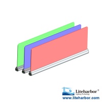 Liteharbor Outdoor LED Light Guide Panel Light
