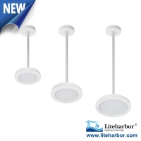 Liteharbor Die-cast Aluminum Round LED Pendant Ceiling Light
