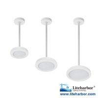 Liteharbor Die-cast Aluminum Round LED Pendant Ceiling Light