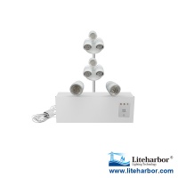 Liteharbor LED Multi-lamp Remote Emergency Lighting 