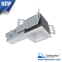 4" Architectural Square  LED Recessed Downlight Manufacturer