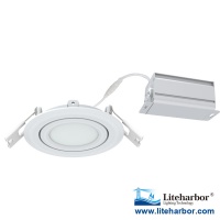 3" Trimmed Or Trimless Gimbal LED Recessed Panel Light