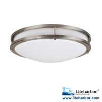 Liteharbor 15 Inch Classic Design Round Surface Mount LED Ceiling Light