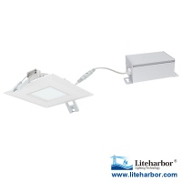 3 Inch Ultra Thin Recessed Square LED Panel Light from Liteharbor Factory