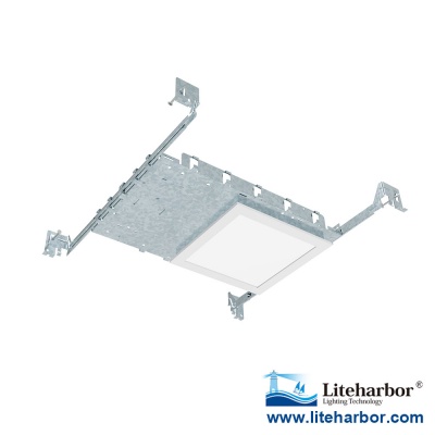 6" New Construction Ultra Slim Square LED Recessed Panel Light