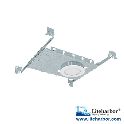4" New Construction Ultra Slim Round LED Recessed Panel Light