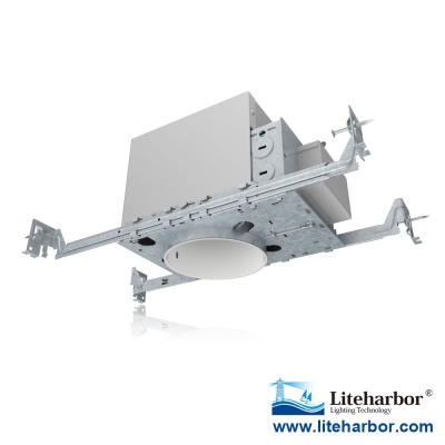 4 Inch New Construction IC Airtight Fluorescent Housing