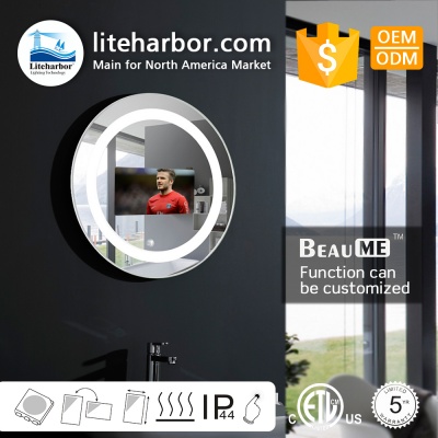 Liteharbor hospitality/Hotel/Salon Customized Size LED bathroom Mirror