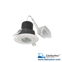 Liteharbor 3" Round Shape Gimbal LED Spotlight