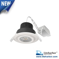 Liteharbor 3.5" Round Shape Gimbal LED Spotlight
