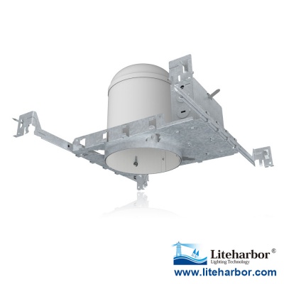 5 Inch New Construction NON-IC Fluorescent Housing