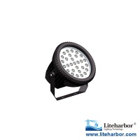 Liteharbor IP66 3CCT Circular LED Flood Light