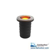 Liteharbor Outdoor Round LED In-ground Light