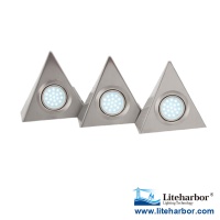 Triangular Cabinet Light LED Three Pack 