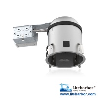 6 Inch Compact Fluorescent Remode IC Airtight Housing