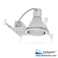 8 Inch Vertical Compact Fluorescent Commercial Recessed Housing