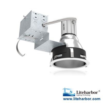 6 Inch Vertical Remodel Compact Fluorescent Architectural Housing