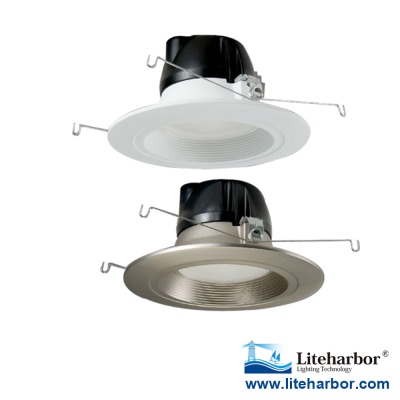 LED Recessed retrofit trim kit 6 inch 14.5W