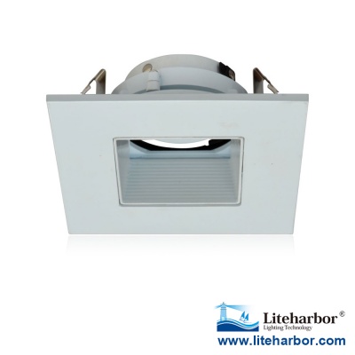4 Inch Low Volt.Square Baffle Trim